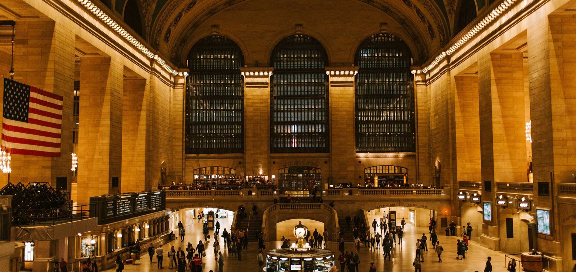 People in Grand Central Station