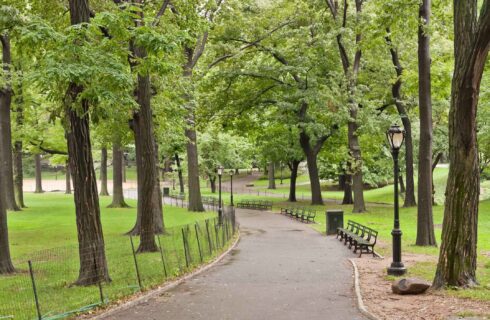 Central Park path